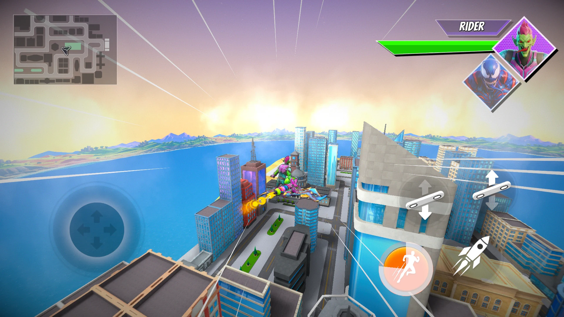 Mutant Lands:Superhero Fighter screenshot