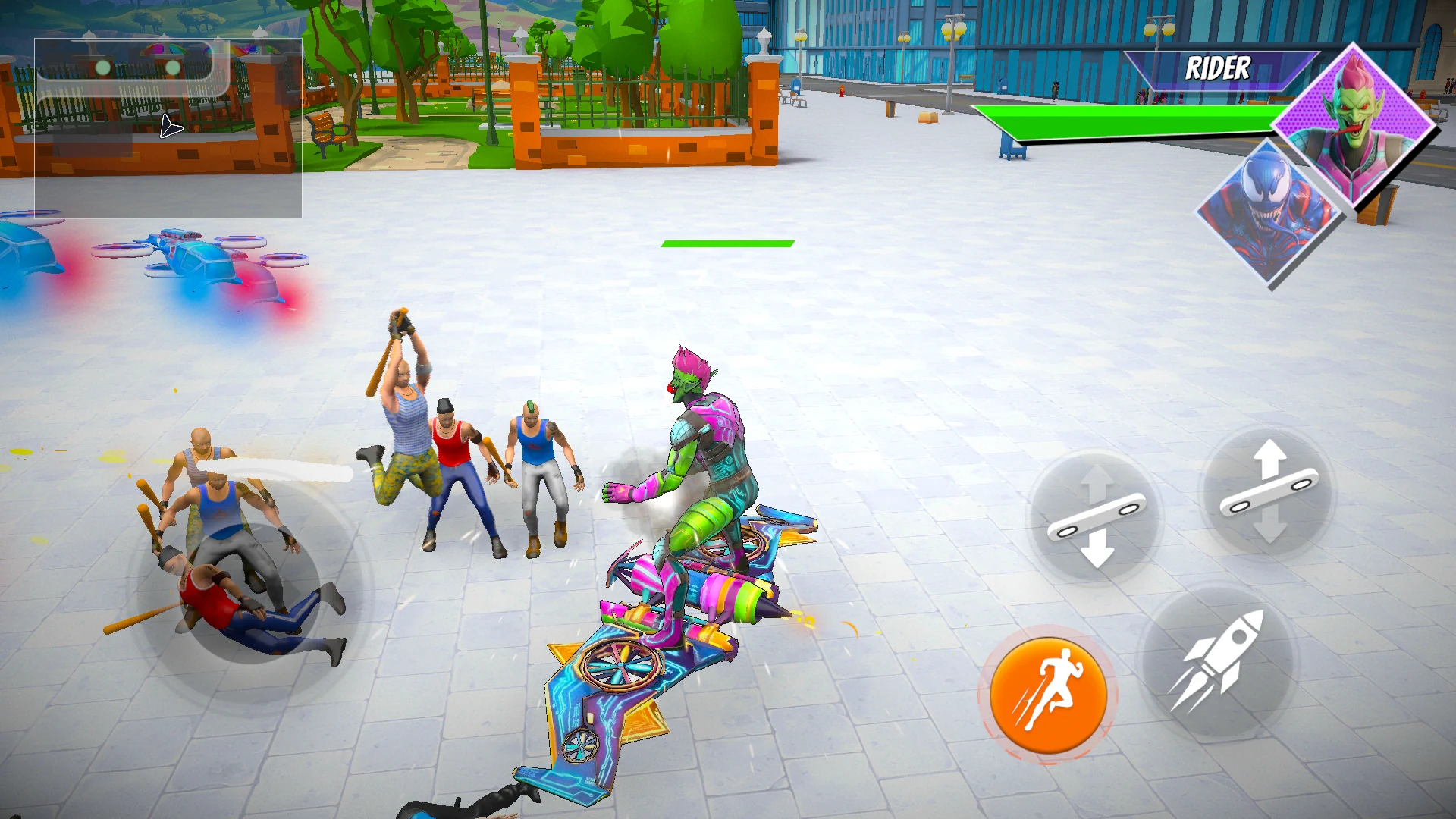 Mutant Lands:Superhero Fighter screenshot
