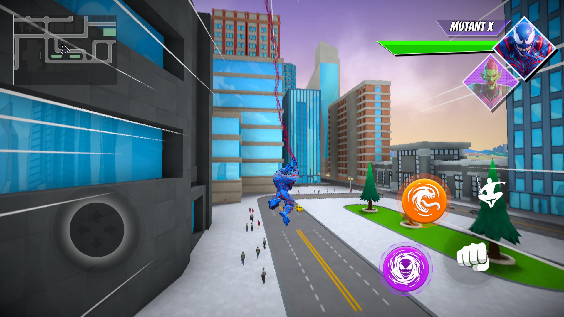 Mutant Lands:Superhero Fighter screenshot