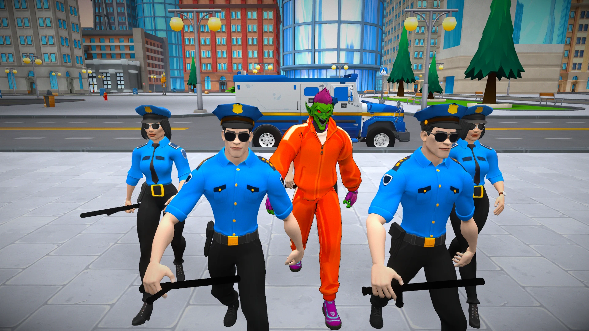 Mutant Lands:Superhero Fighter screenshot